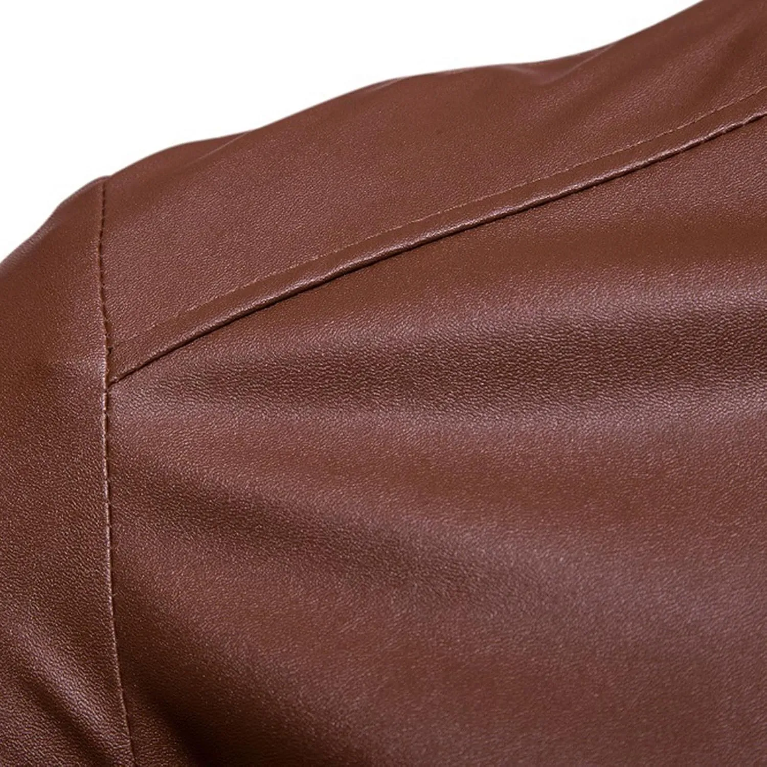 Winter Jackets for Men Jacket PU Leather Long Sleeve Autumn Stand Collar Club Coat Mens Jackets Casual Stylish Coat