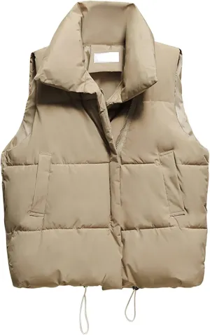 Women Casual Solid Coat Hooded Vest Zipper Pocket Loose Sleeveless Women's Petite Outerwear Jackets & Coats