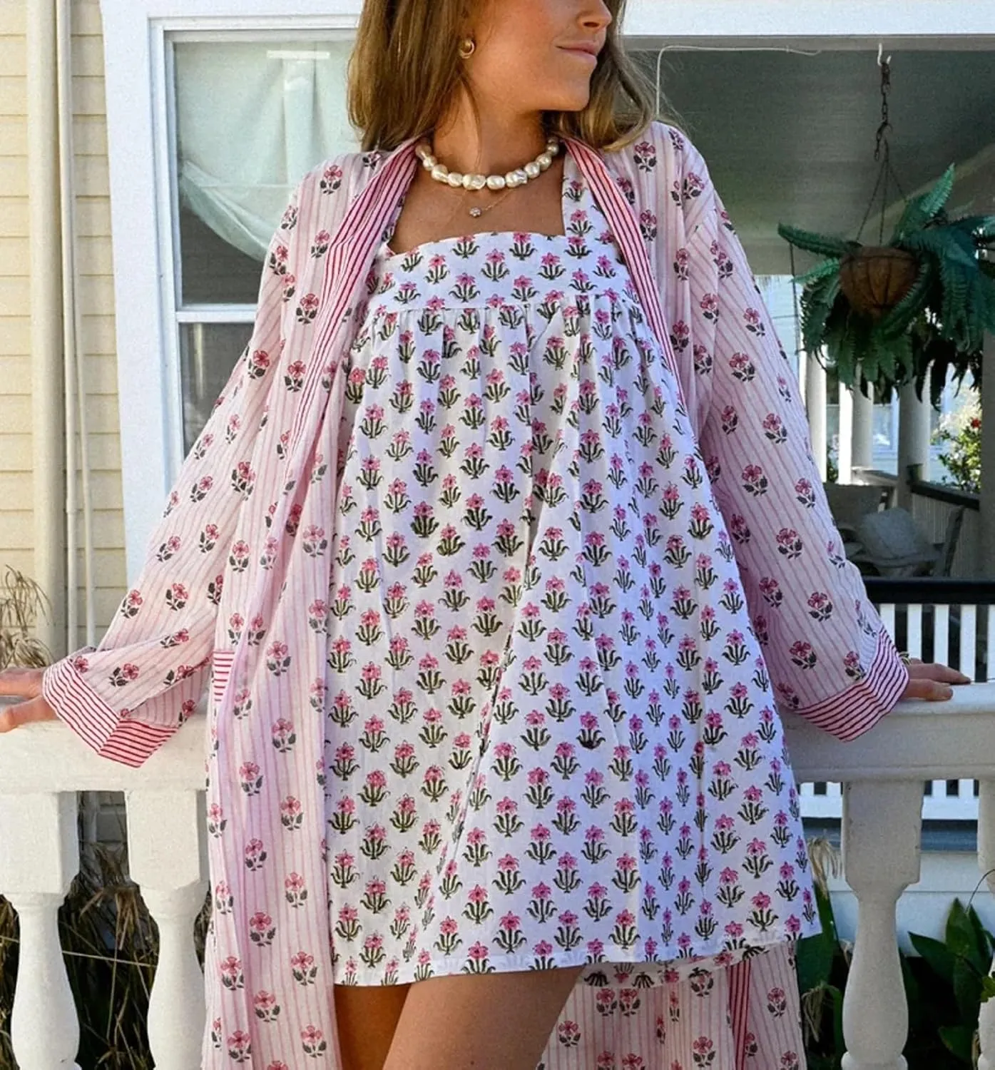 Women Floral Bow Tie Mini Dress Babydoll Sleeve Spaghetti Strap Ruffle Short Dress Y2k Flowy Sling Dress