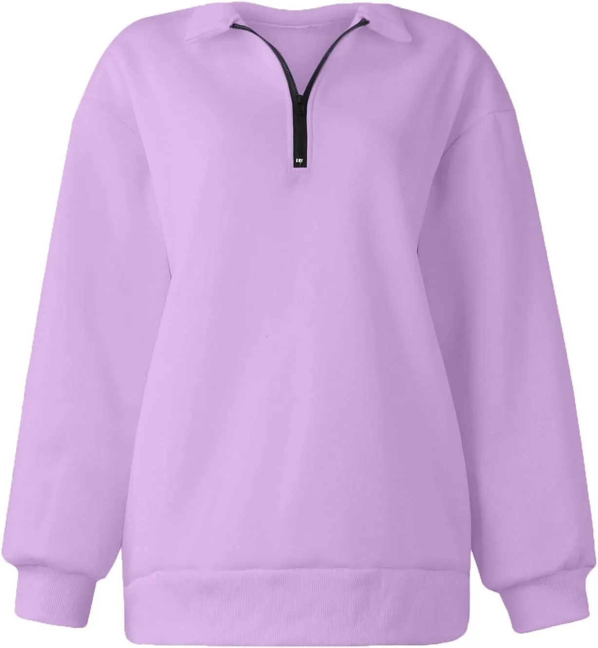 Women Oversized Sweatshirts Hoodies Trendy Zip Pullover Long Sleeve Fall Outfits Clothes 2024
