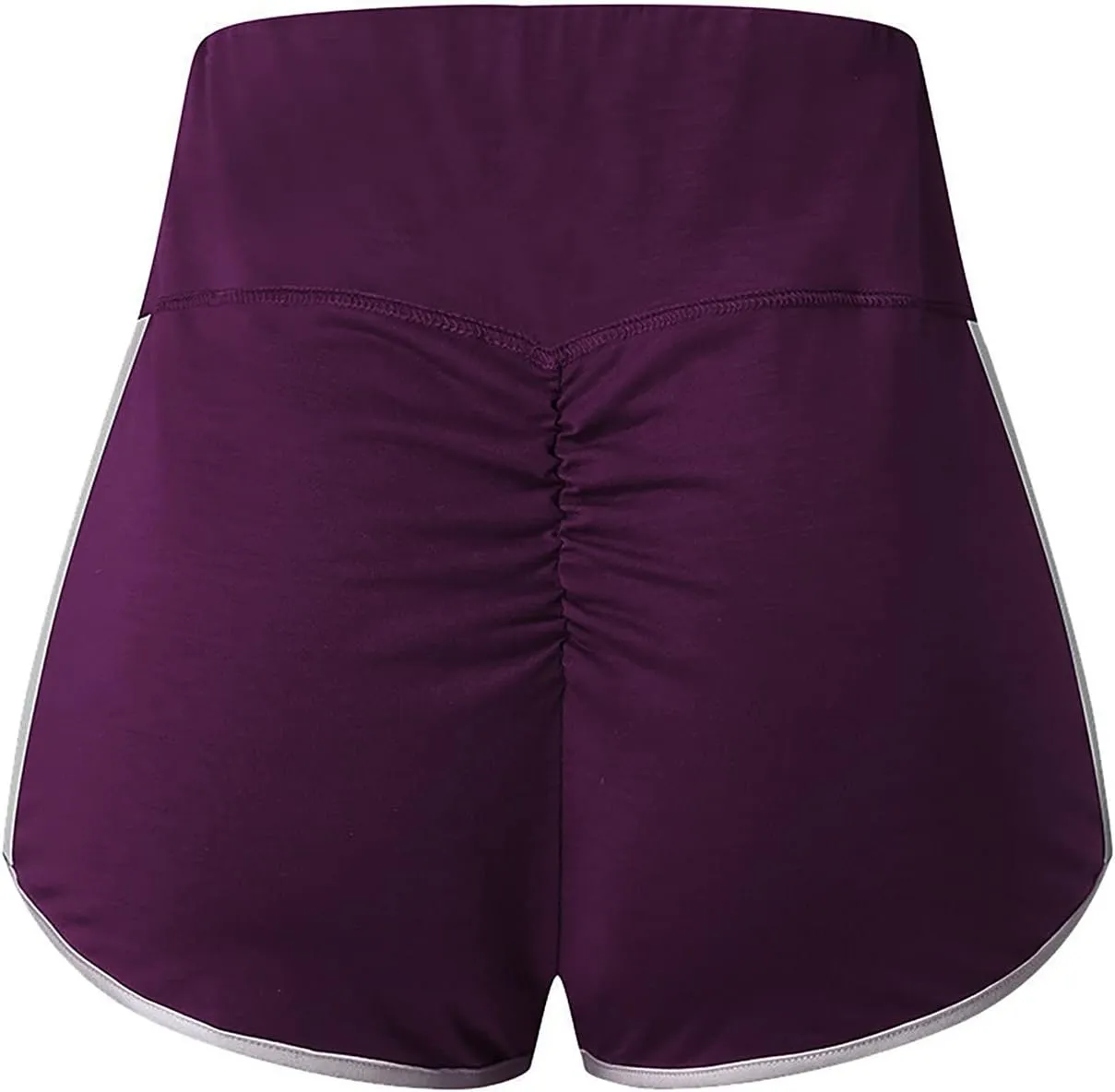Women Workout Shorts Plus Size High Waisted Tummy Control Butt Lifting Booty Shorts Summer Casual Gym Running Biker Shorts
