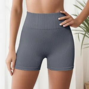 Womens Active Shorts Tummy Control Butt Lifting High Waist Short Leggings Athletic Gym Yoga Pants with Pockets