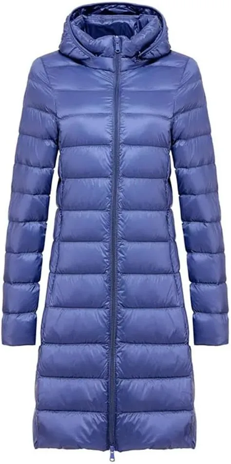 Women's Down Coat Thin Hat Detachable Jacket Spring Down Coat Jacket
