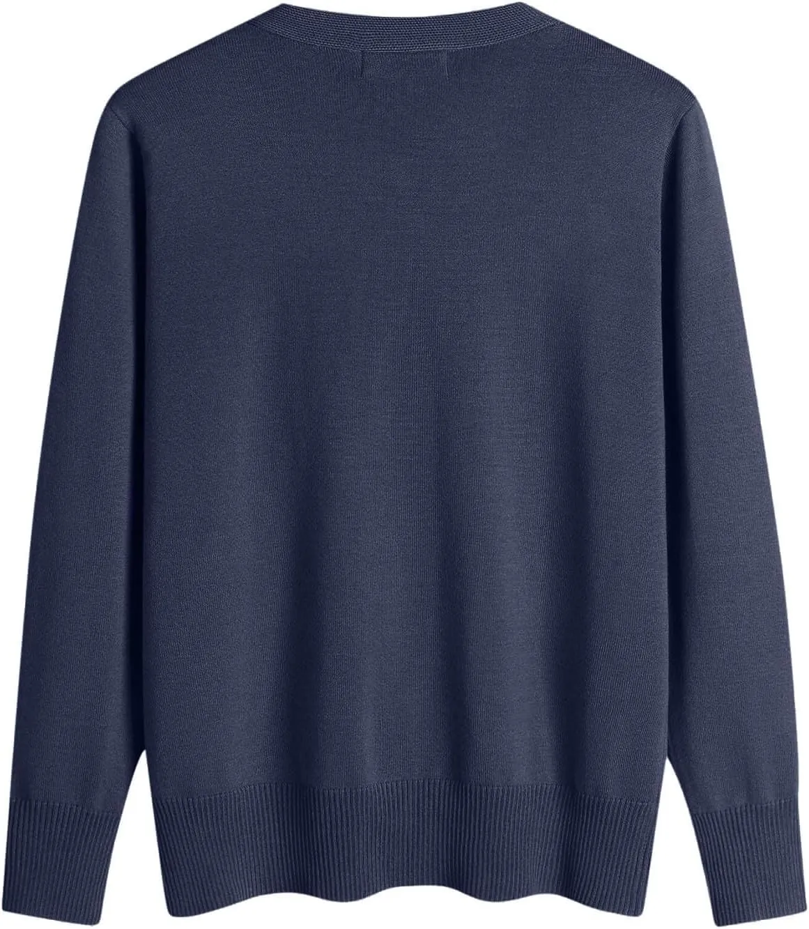 Women's Fall Winter Chunky Knit Cardigan 2025 Long Sleeve Button Down Soft Loose Cropped Sweater Outerwear