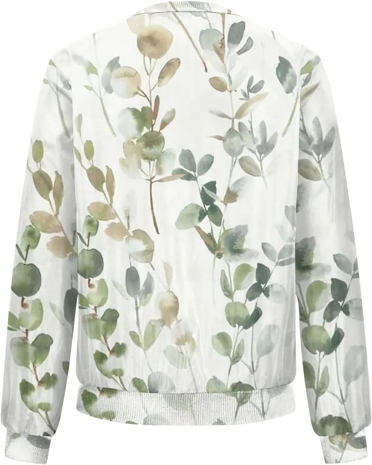 Women's Floral Print Bomber Jacket Cropped Jacket Long Sleeve Zipper Up Party Club Jacket Windbreaker Outerwear