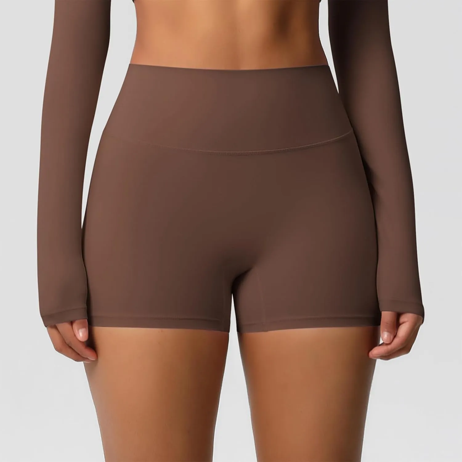Womens Gym Workout Shorts Booty Lifting Bike High Waisted Tummy Control Scrunch High Waisted Yoga Shorts