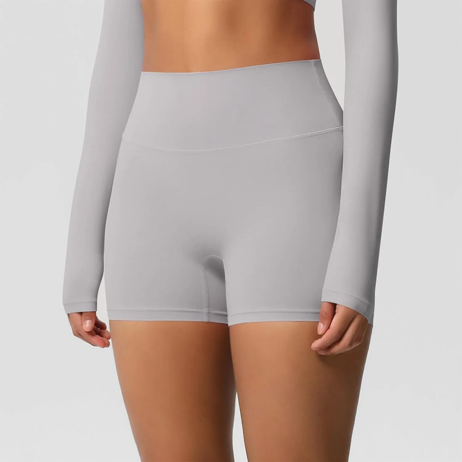 Womens Gym Workout Shorts Booty Lifting Bike High Waisted Tummy Control Scrunch High Waisted Yoga Shorts