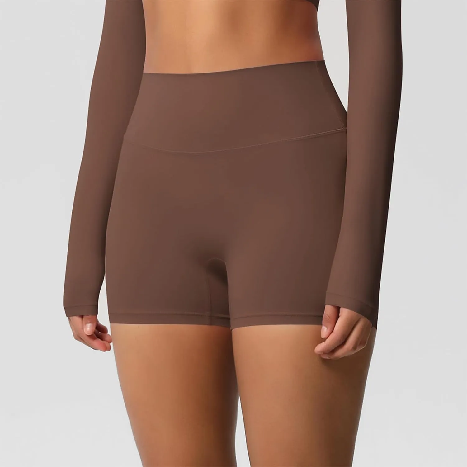 Womens Gym Workout Shorts Booty Lifting Bike High Waisted Tummy Control Scrunch High Waisted Yoga Shorts