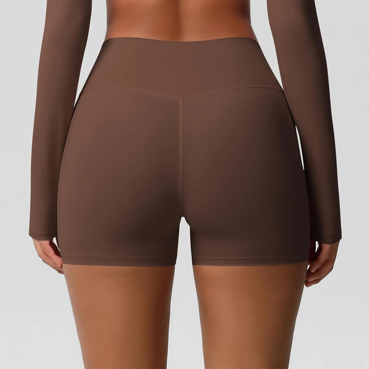 Womens Gym Workout Shorts Booty Lifting Bike High Waisted Tummy Control Scrunch High Waisted Yoga Shorts