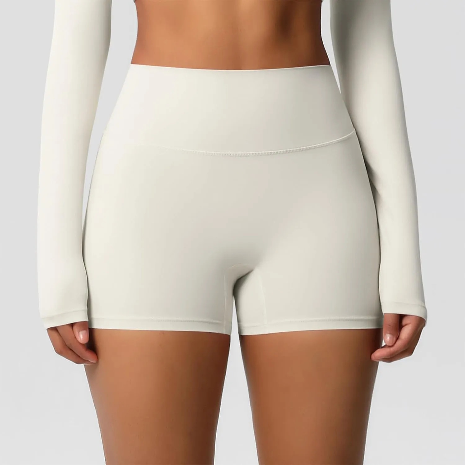 Womens Gym Workout Shorts Booty Lifting Bike High Waisted Tummy Control Scrunch High Waisted Yoga Shorts