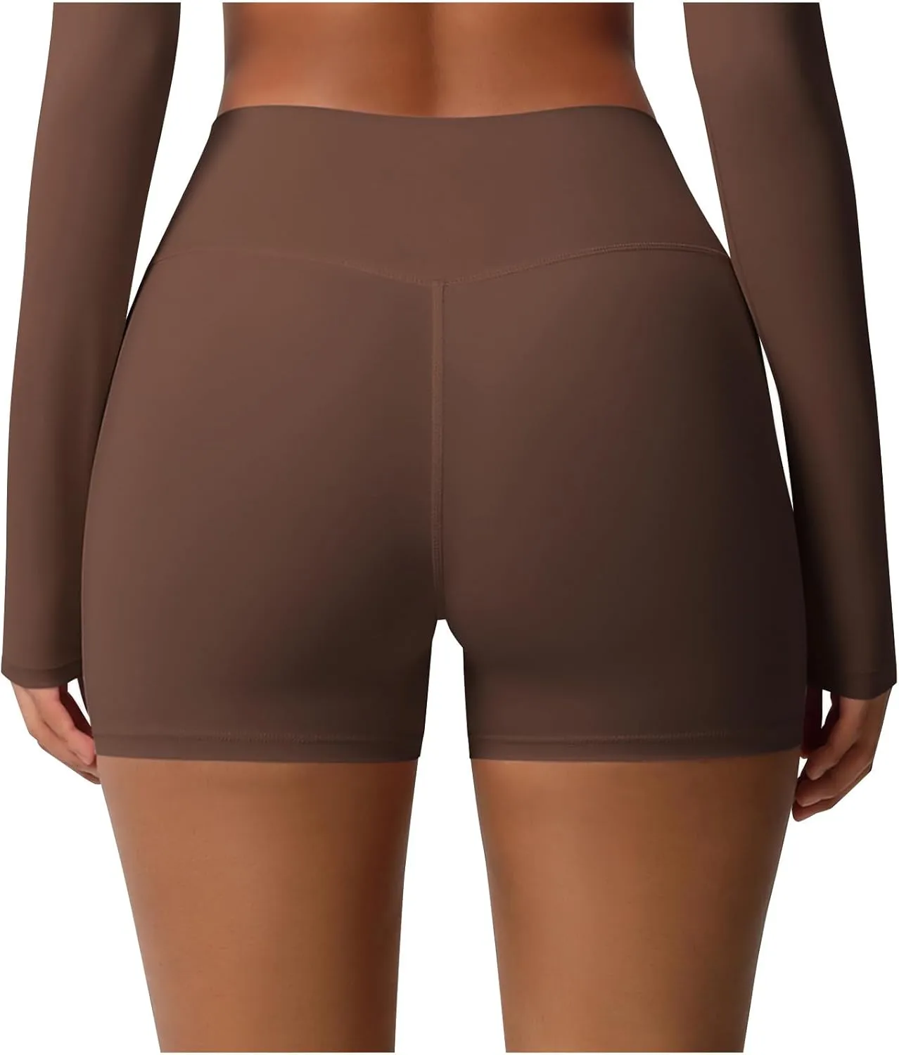 Womens Gym Workout Shorts Booty Lifting Bike High Waisted Tummy Control Scrunch High Waisted Yoga Shorts