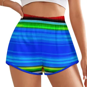 Women's High Waisted Running Shorts Casual Workout Shorts