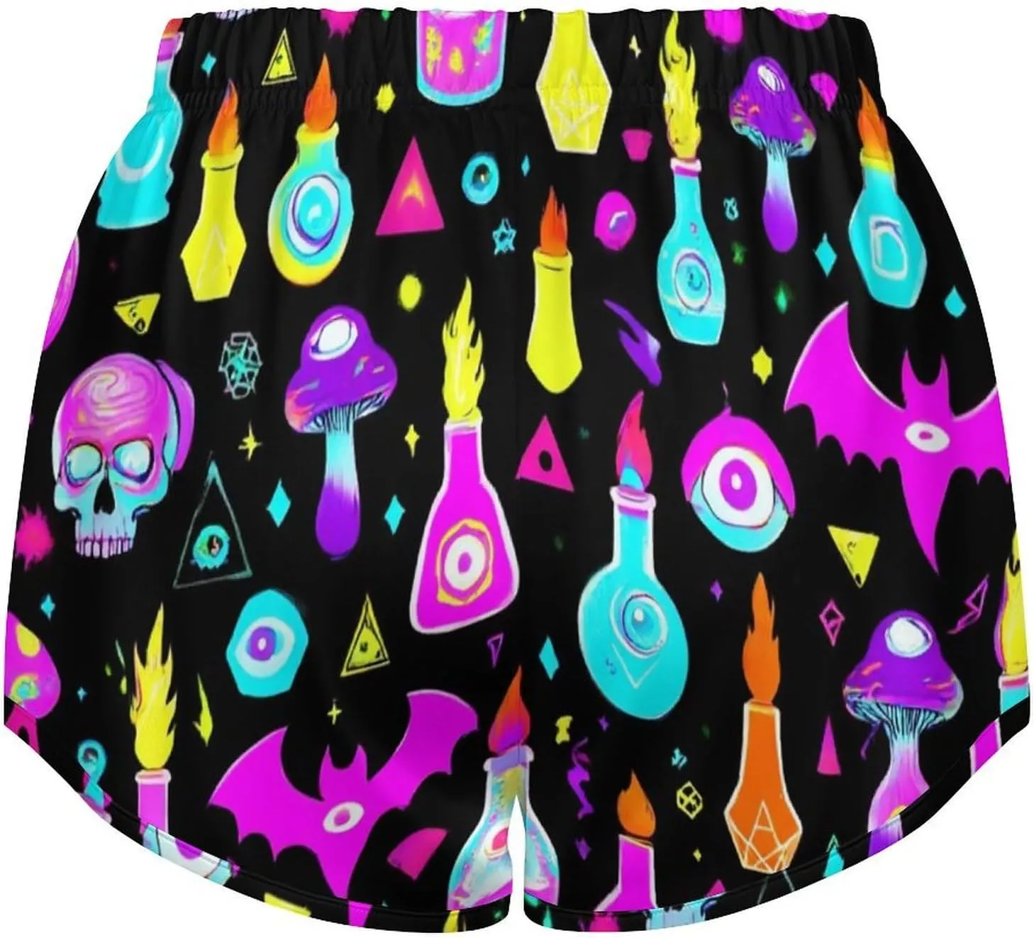 Women's High Waisted Running Shorts Casual Workout Shorts