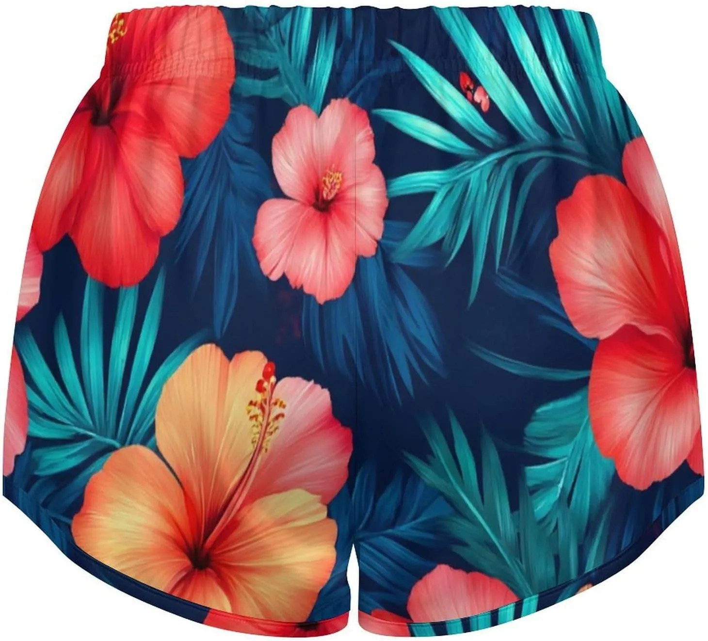 Women's High Waisted Running Shorts Casual Workout Shorts