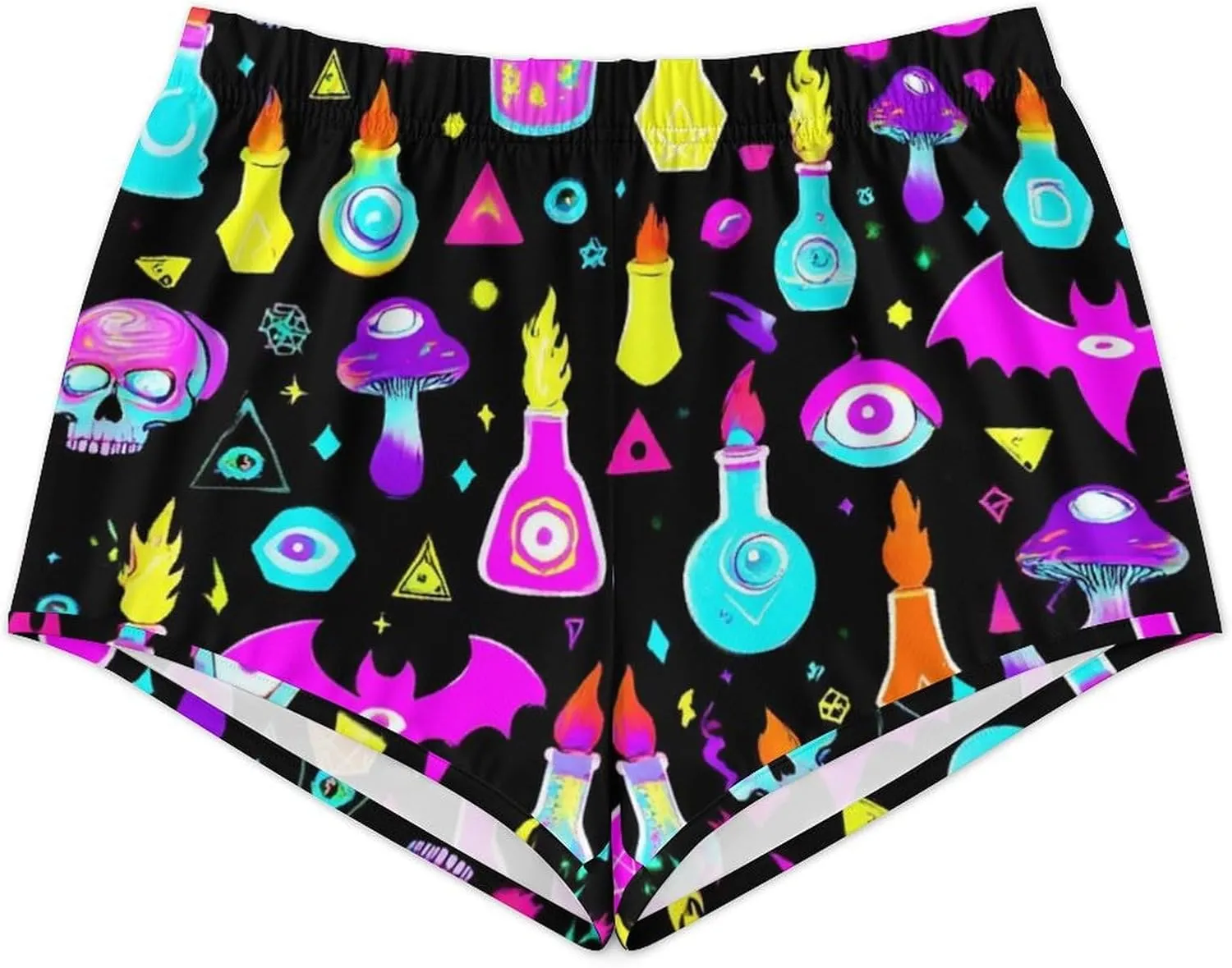 Women's High Waisted Running Shorts Casual Workout Shorts