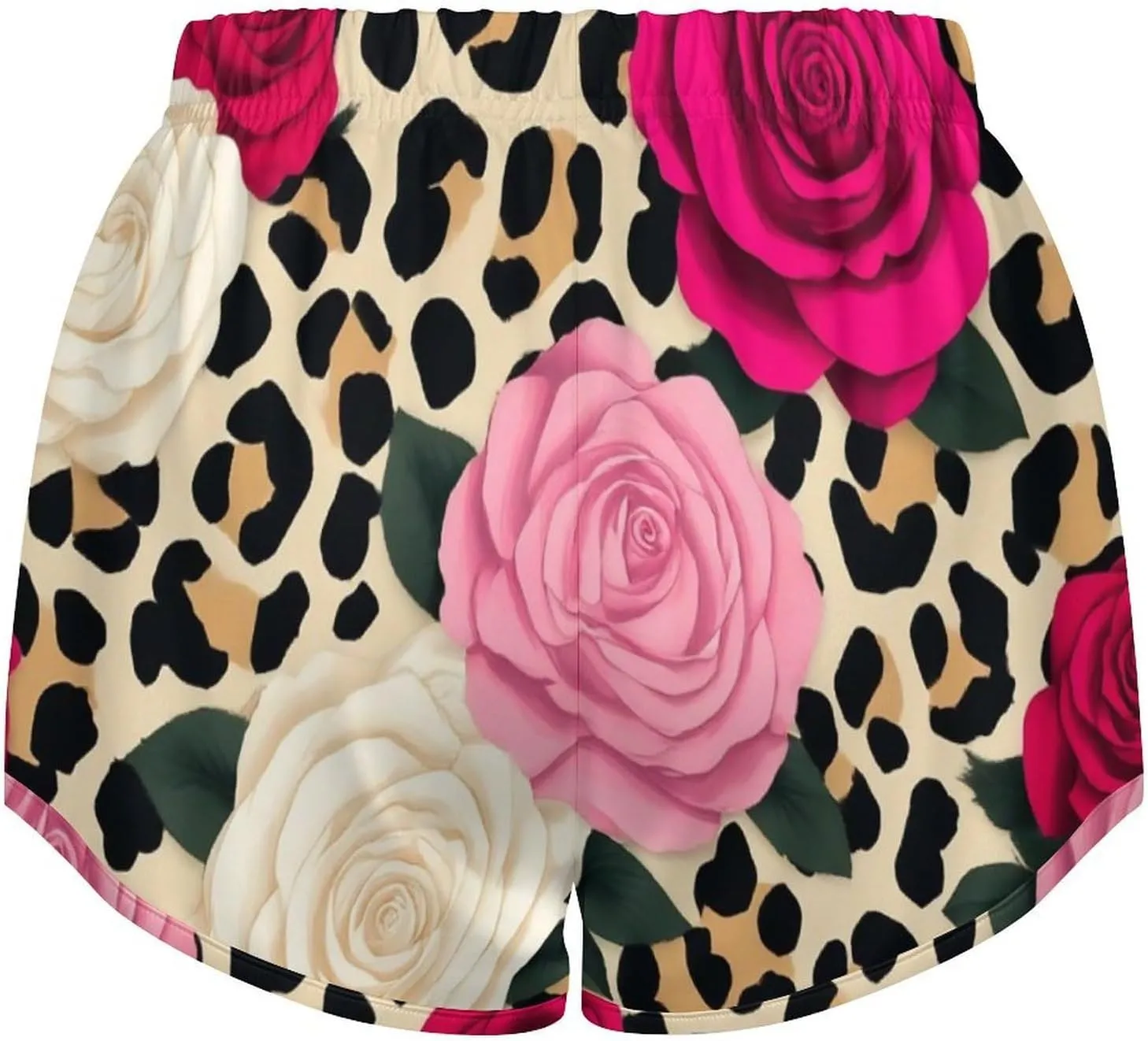 Women's High Waisted Running Shorts Casual Workout Shorts