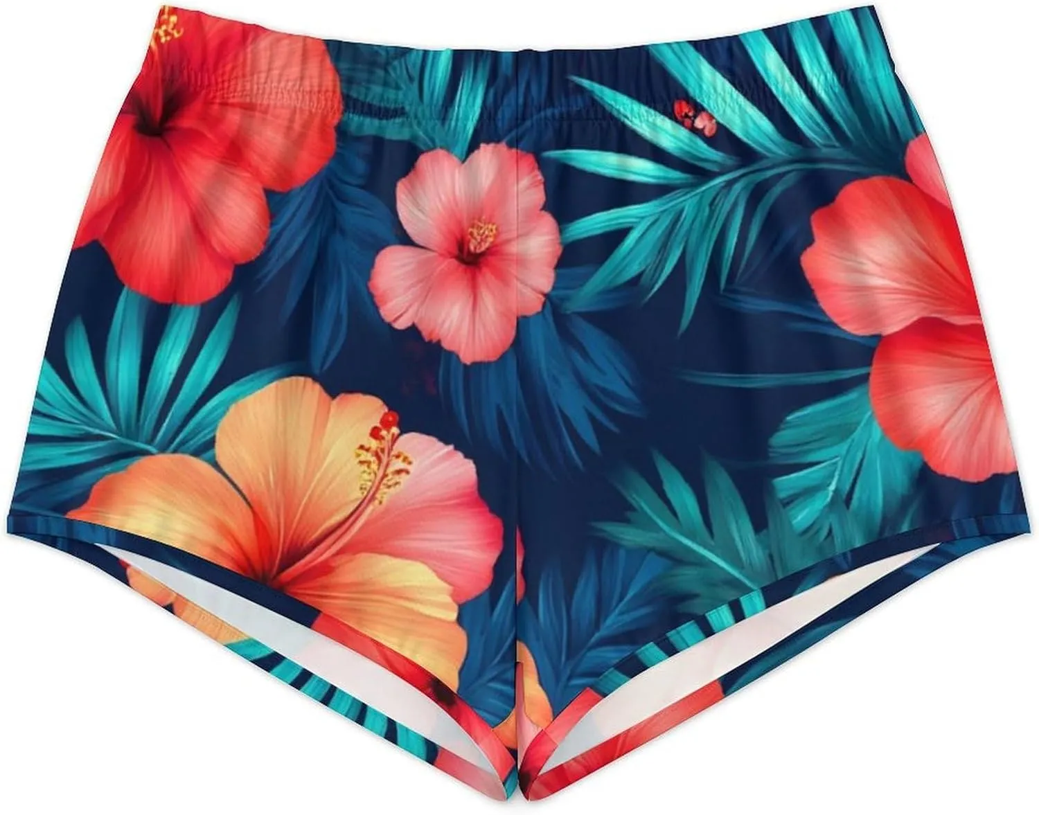 Women's High Waisted Running Shorts Casual Workout Shorts