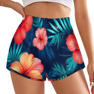 Women's High Waisted Running Shorts Casual Workout Shorts