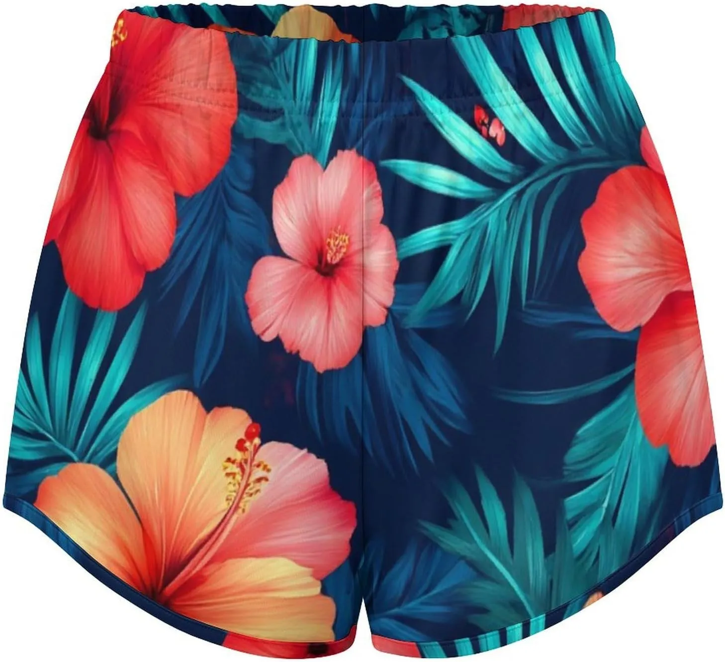 Women's High Waisted Running Shorts Casual Workout Shorts