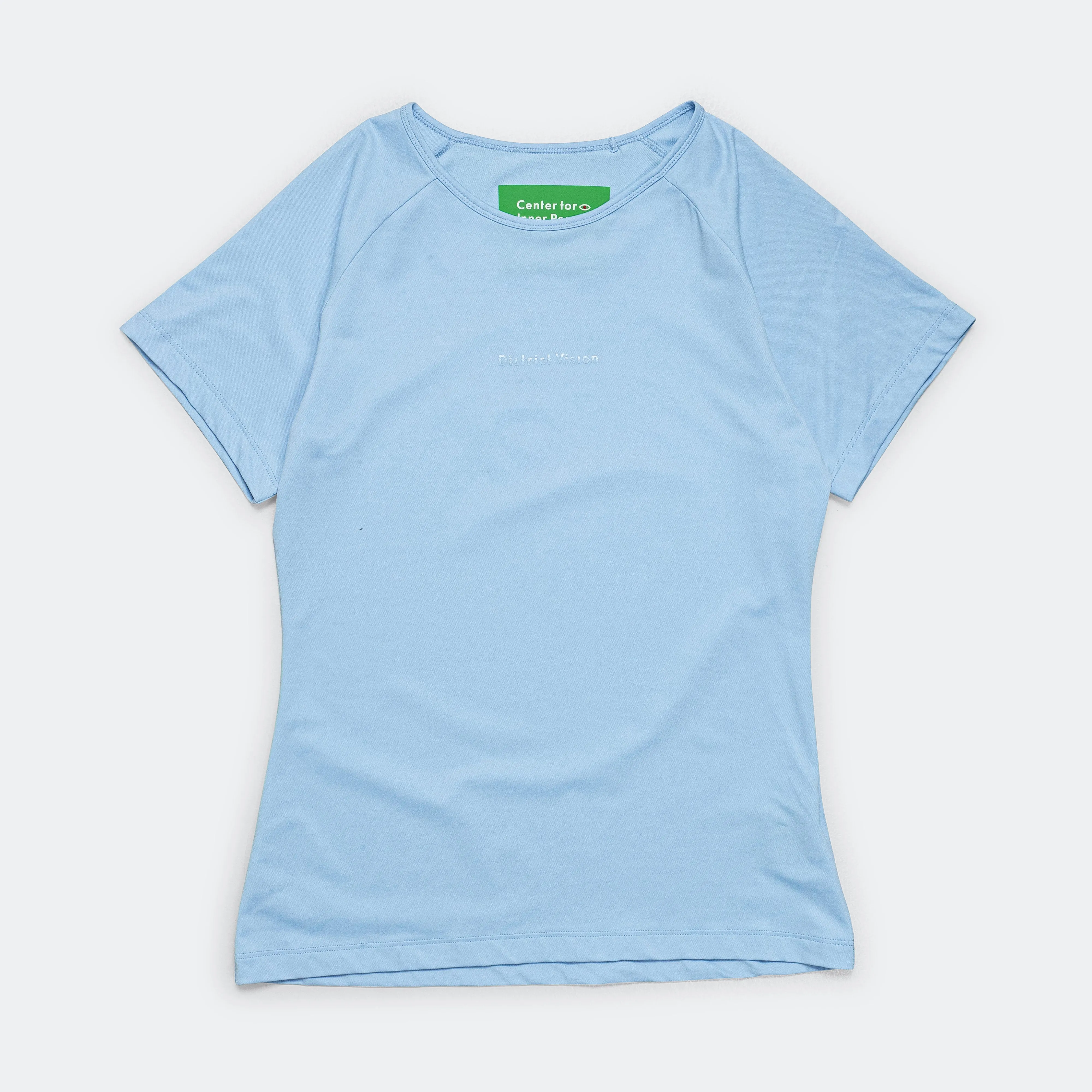 Womens Lightweight Short Sleeve T-Shirt - Cerulean