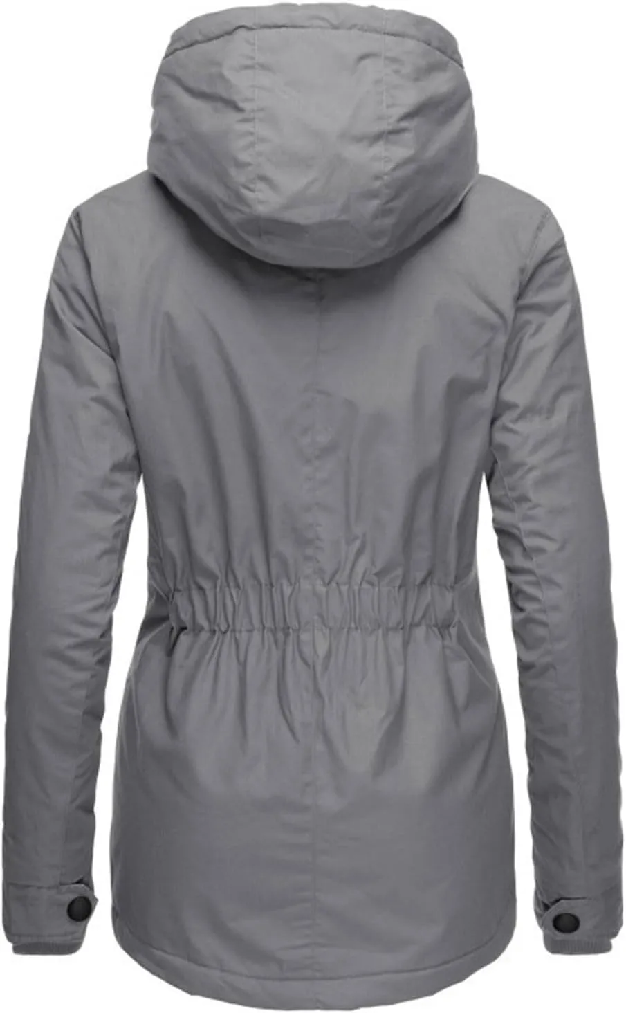 Women's Mid Length Down Coat Hooded Fleece Lined for Warmth & Comfort down 2024 Women Petite