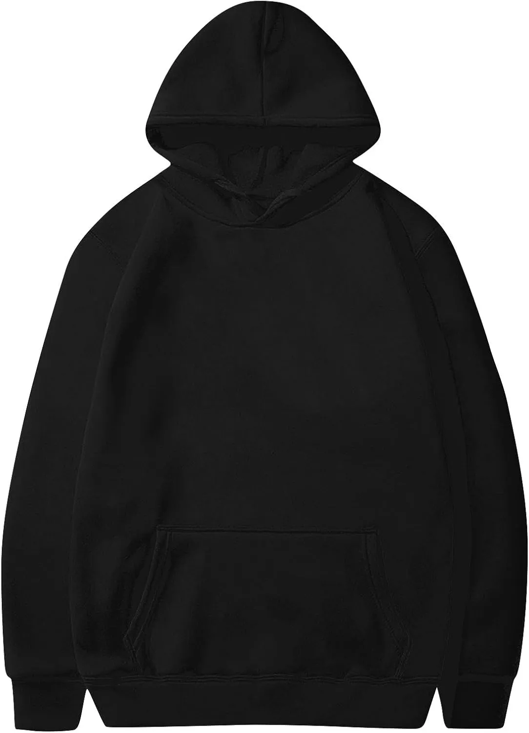 Womens Plain Hoodies Oversized Sweatshirts Pullover Fleece Sweaters With Pockets Winter Fall Outfits Y2k Clothes