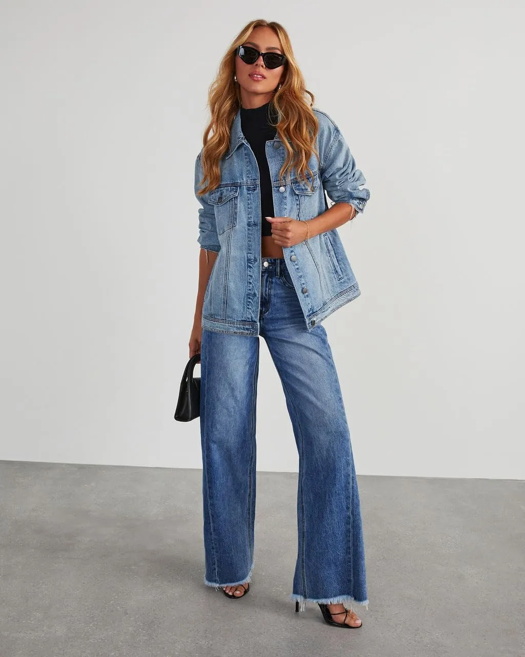 Women's Retro Denim Jacket, Spring and Autumn Style, American Loose Top