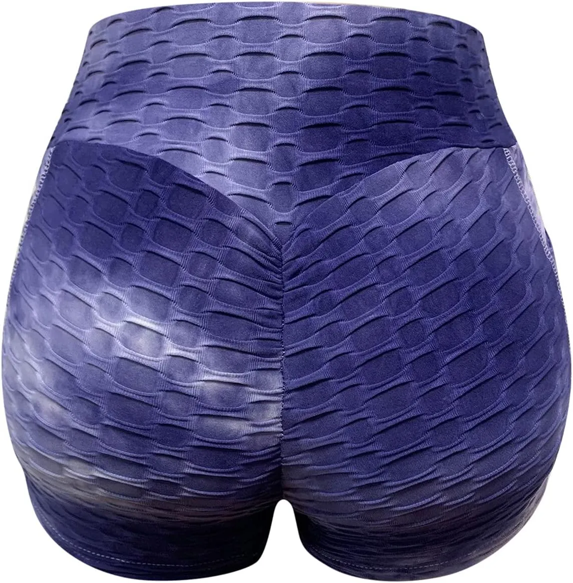Womens Workout Scrunch Shorts Tie Dye Contour Gym Yoga Stretch Skinny Shorts Honeycomb Butt Lifting Athletic Shorts