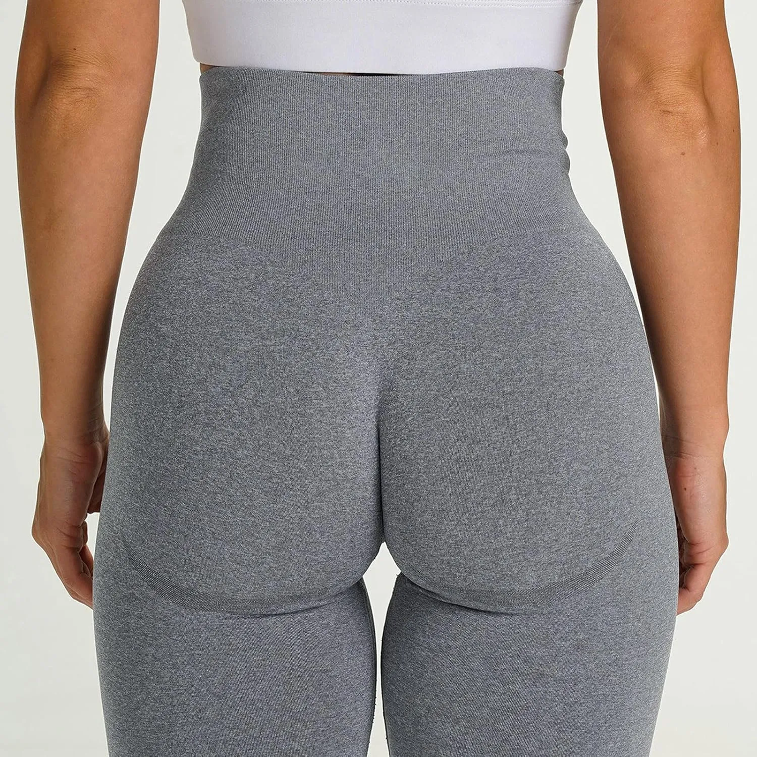 Womens Yoga Shorts High Waist Tummy Control Butt Lifting Short Leggings Athletic Gym Yoga Pants with Pockets