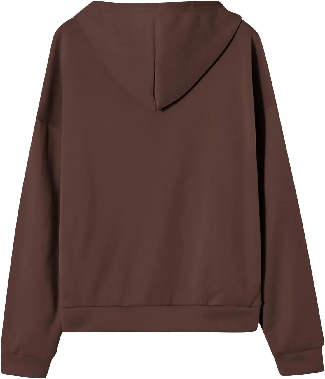 Womens Zip Up Hoodies Trendy Drawstring Hooded Sweatshirts Casual 2025 Fall Winter Jackets with Pockets