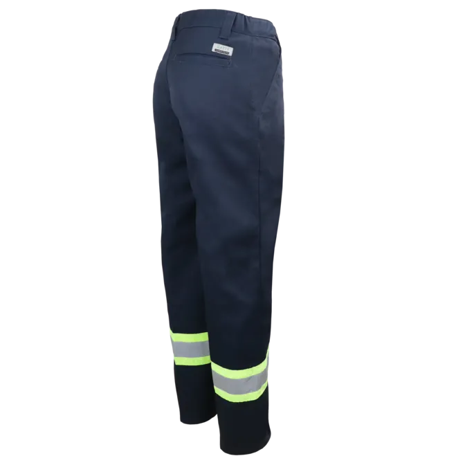 Work Pant w/Hi-Visibility Striping By GATTS Workwear - Style MRB-777X4