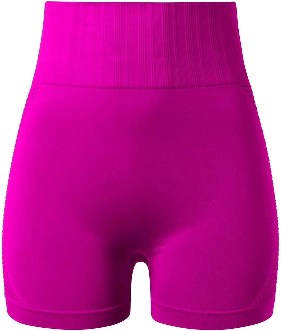 Workout Shorts Women's Athletic Seamless Shorts High Waisted Squat Tummy Control Exercise Shorts Women High Waisted Shorts
